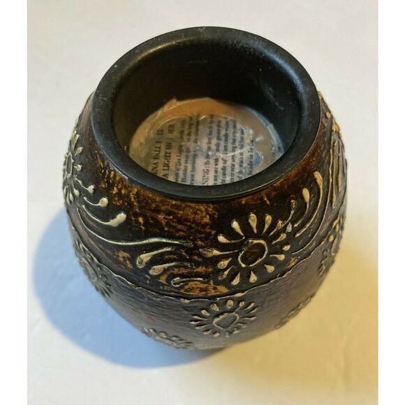 Wooden Tea Light Candle Holder Bohemain - Picture 2 of 4